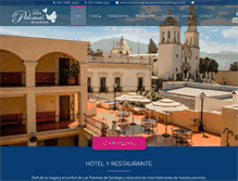 Tablet Screenshot of laspalomasdesantiago.com